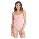 Target Colsie Pink One-Piece Bodysuit Cotton XS Adjustable Straps Keyhole Detail Photo 1