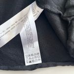 ZARA  Black Organza Tulle Puff Sleeve Square Neck Knit Maxi Dress Size Small Photo 6