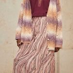 Nekane Oversized Gradient Chunky Knit Wool Blended Cardigan Size M/L NEW $208 Orange Size L Photo 2