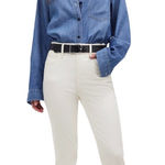 Madewell Women's The Perfect Vintage Straight Leg Denim Jeans Tile White Size 27 Photo 0