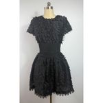Elliatt NWT  Amberwing Petal Mini Dress Black Corset Belt‎ Sz Small $358 Photo 6