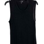 Aritzia Wilfred Free Sweater Dress Black Soft Stretchy Knit Sleeveless Medium Photo 1