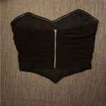 SheIn Black Corset Fitting Top Photo 2