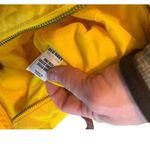 Old Navy Yellow Nylon & Faux Leather Tote Bag With Adjustable Strap & Zip Pocket Photo 7