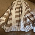 H by Halston  medium striped cardigan Photo 2
