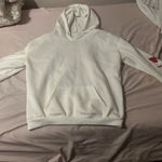 SheIn White hoodie Photo 1