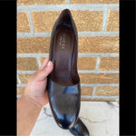 Gucci gray/black heels size 10B Photo 1
