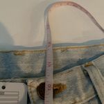 Urban Renewal  wrangler Jean shorts Denim Light wash Cuffed Women’s XS High rise Photo 9