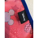 Disney  Mickey Mouse Scrub Shirt Top‎ Large Nursing Uniform Vet Dental USA Stars Photo 2