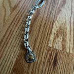 Brighton Western Boho My Mixed Metal Chain Belt Southwestern Adjustable 30"-34" Photo 9