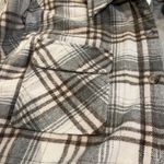 Allie Rose  women's L pocketed collard long sleeve shacket NWT Photo 8