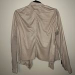 Carmen Marc Valvo Suede Tan Jacket NWOT Photo 3