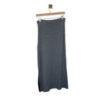 Nordstrom  BP Women’s Striped Side Zip Maxi Skirt in Grey/Black Size M Photo 4