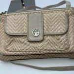 Giani Bernini  Vintage Raffia and Leather Crossbody Bag‎ Photo 2