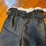 Isa Arfen Paper Bag Trouser with Boderie Trim Photo 2