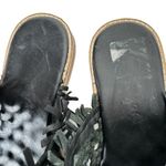 Free People Mirage Mule in Black Woven Leather 40 US 10 Photo 3