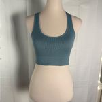 Bozzolo Blue Sports Bra Racerback Intimates Photo 1