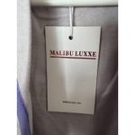 Malibu Luxxe Women's Cover Up Robe Grey Purple ONE SIZE Bamboo NWT Bridesmaid Gray Photo 5