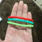 Taylor Swift Colorful Beaded Bracelets Set Red Photo 1