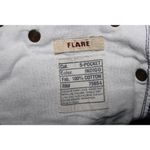 Abercrombie & Fitch Flare Blue Denim Light Wash Cotton Wide Leg Jeans Size 6 R Photo 6