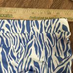 Diane Von Furstenberg DVF X Target A Line Sea‎ Twig Blue White Midi Skirt Ruching Women's Size XXS Photo 5