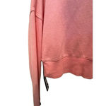 Adidas Women's Pink Tape Long Sleeve Cropped Sweatshirt Size XS Photo 2