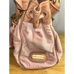 Juicy Couture Embellished Pink Velour Daydreamer Shoulder Bag Purse Vintage Y2K Photo 3