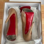 Christian Louboutin Nude  Heels - Lady peep 150 patent calf black pump heels Photo 5