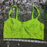 Lush Clothing Lush Neon Yellow Bralette Photo 1