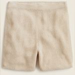 J.Crew Ribbed cotton-cashmere shorts Photo 1