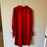 Sammy B Black History Month For Target NWT
Women's Satin Button Down Shirt XXL Orange Photo 2