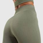 Gymshark Seamless Leggings olive green Photo 4