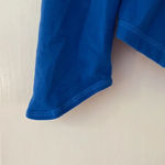 Beyond Yoga  On the‎ Go Mock Neck Jacket in Royal BLUE Track Jacket Athleisure Photo 4