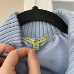 Carolyn Taylor Blue Quilted Puffer Jacket Photo 2