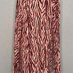 Belle Pink Print Long Sleeve TShirt Size Medium Photo 2