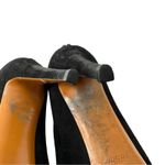 Gucci Betty Black Suede Bamboo Tassel Platform Ankle Booties Sz 37.5 Photo 9