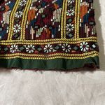 Chelsea and Violet Jeweled Embroidered Colorful Bohemian Shorts Size Large Photo 2