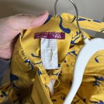 Vtg Dress Ixia Cat Novelty Print Yellow Fit Flare Rockabilly Jazz 50s M Size M Photo 4