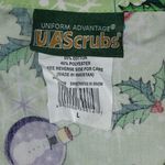 Uniform Advantage UA Christmas Scrub Top SIZE L Green Size L Photo 2