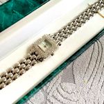 GORGEOUS Susanne Somers DRESS watch 🌟🌟🌟 Silver Photo 2