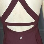 Lululemon Long Breath 2-In-1 Tank In Redwood / Auburn Size 4 Photo 1