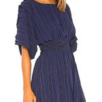 Tularosa  Sienna Pleated Fit and Flare Mini Dress Size Medium Photo 0