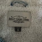 Ashley-Vintage Charm  Denim Jacket With Fuzz Photo 1