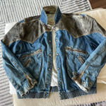 Guess by Marciano Guess vintage denim leather jacket  Photo 3