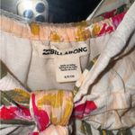 Billabong Hawaiian Floral Tie-strap Mini Dress Photo 1