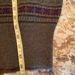 RALPH LAUREN Black Label Womens Sweater Top Striped Sz M 100% Cashmere V Neck Green Size M Photo 7