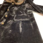 Vintage Laska Career originals faux fur Teddy coat Black Size M Photo 9