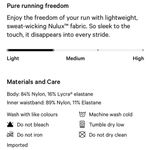 Lululemon NEW!  Size 2 Fast and Free HR Tight 25” Running Leggings Paint Multi Photo 7