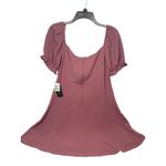 City Studio Sweetheart Neckline Fit & Flare Dress Mauve Rose Pink Large Photo 3