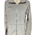 Columbia Long Sleeve Full-Zip Fleece Gray size 18/20 Photo 0
